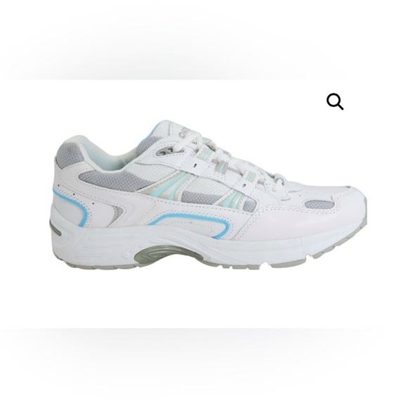 Vionic Orthaheel Walker Women’s Size 8 White Leather Athletic Walking Gym - Picture 1 of 10